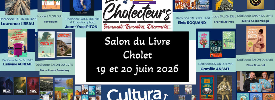 19 et 20 juin, Salon du Livre à Cholet